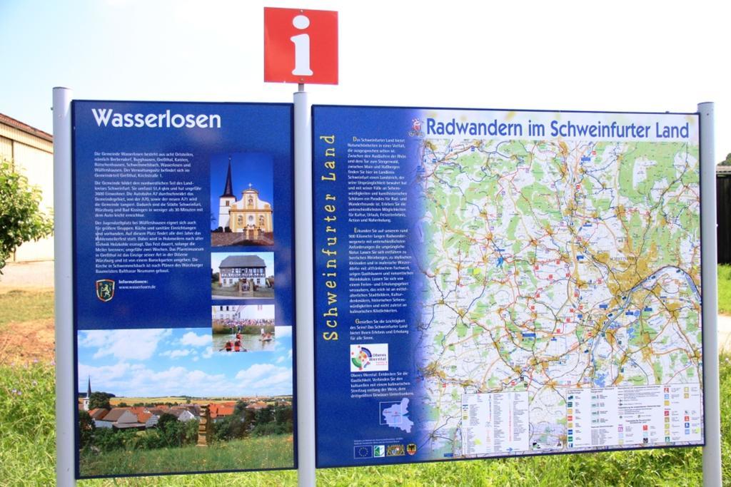 Landgasthof Frankentor Wasserlosen Exterior photo